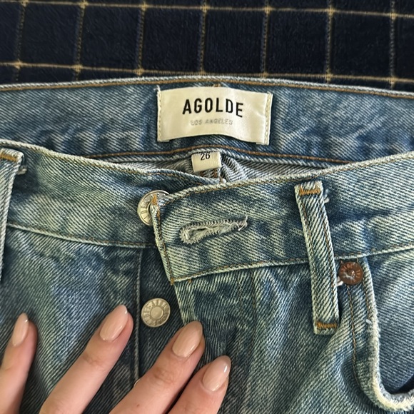 AGOLDE 90's Pinch Waist Jeans 26 - Picture 4 of 6